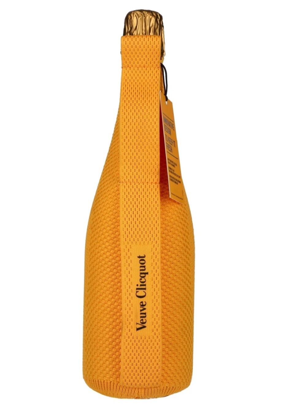 Veuve Clicquot Champagne Ice Jacket Orange Bottle Sleeve NWOT